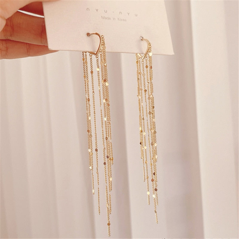 BOUCLES D'OREILLES GOLD CHIC