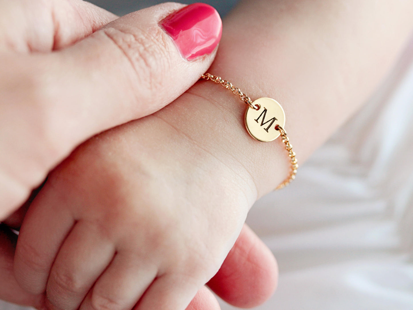 BRACELET  "Initiale" pour Bébé ou Enfant