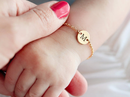 BRACELET  "Initiale" pour Bébé ou Enfant