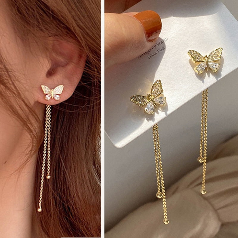 BOUCLES D'OREILLES GOLD CHIC