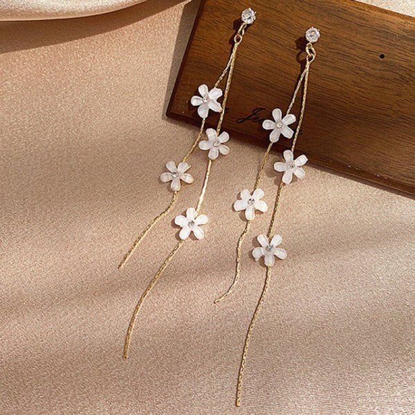 PARURE collier & Boucles d'oreilles Marguerite